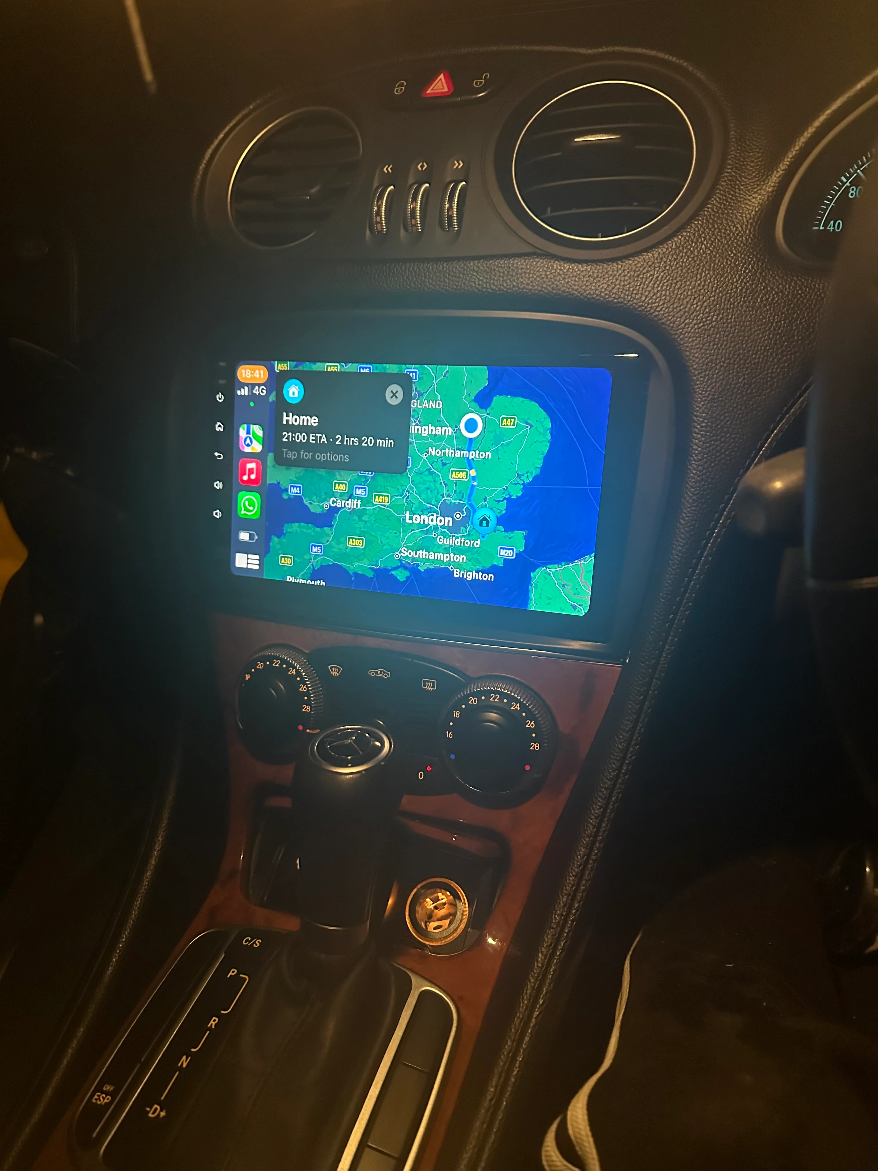 Mercedes SL500 2004-2012 CL203 Wireless Apple CarPlay Upgrade Kit - Image 3