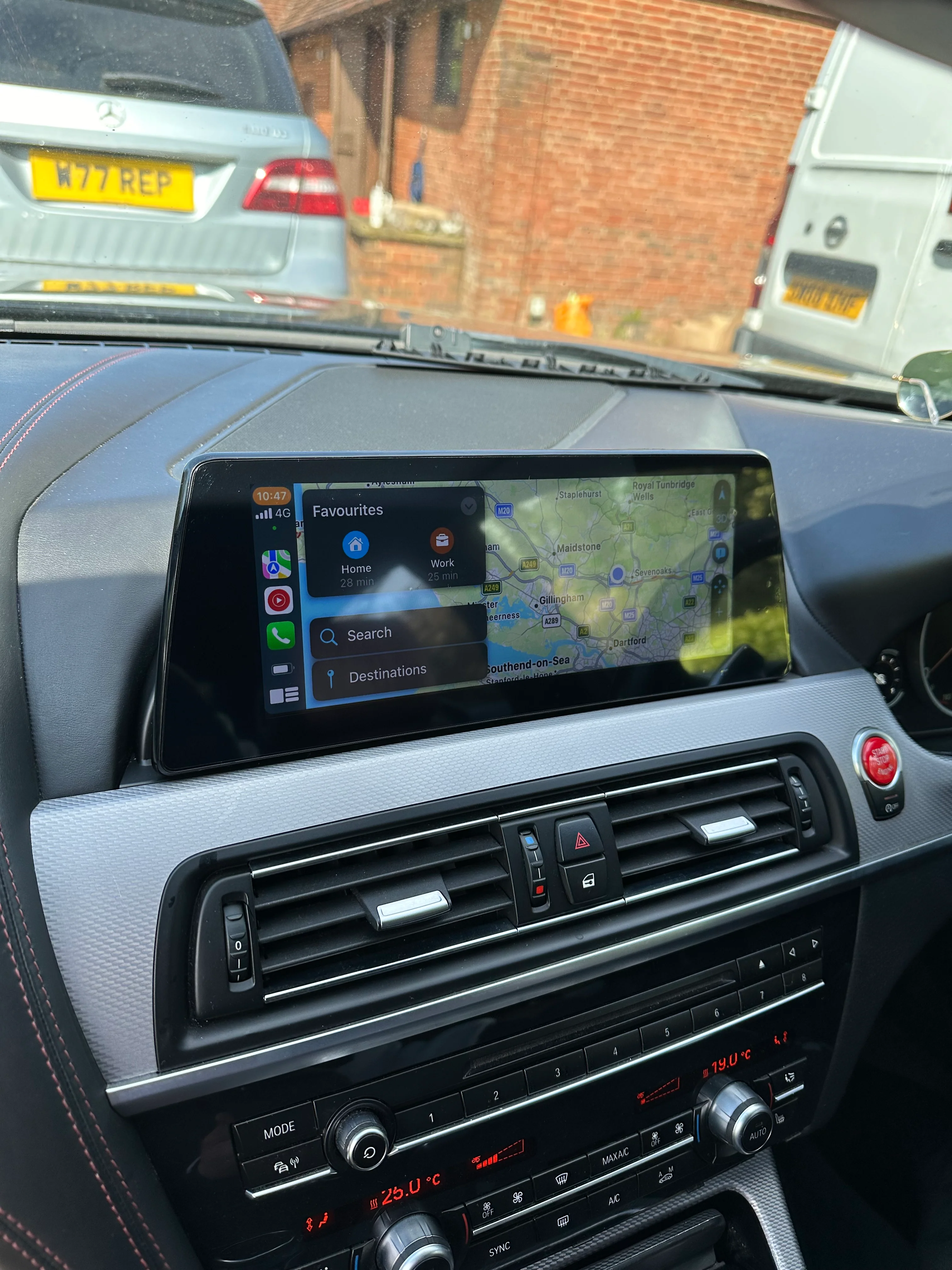 BMW 6 Series 2012-2015 F06/F12/F13 Wireless Apple CarPlay/Android Auto Touchscreen Kit - Image 6