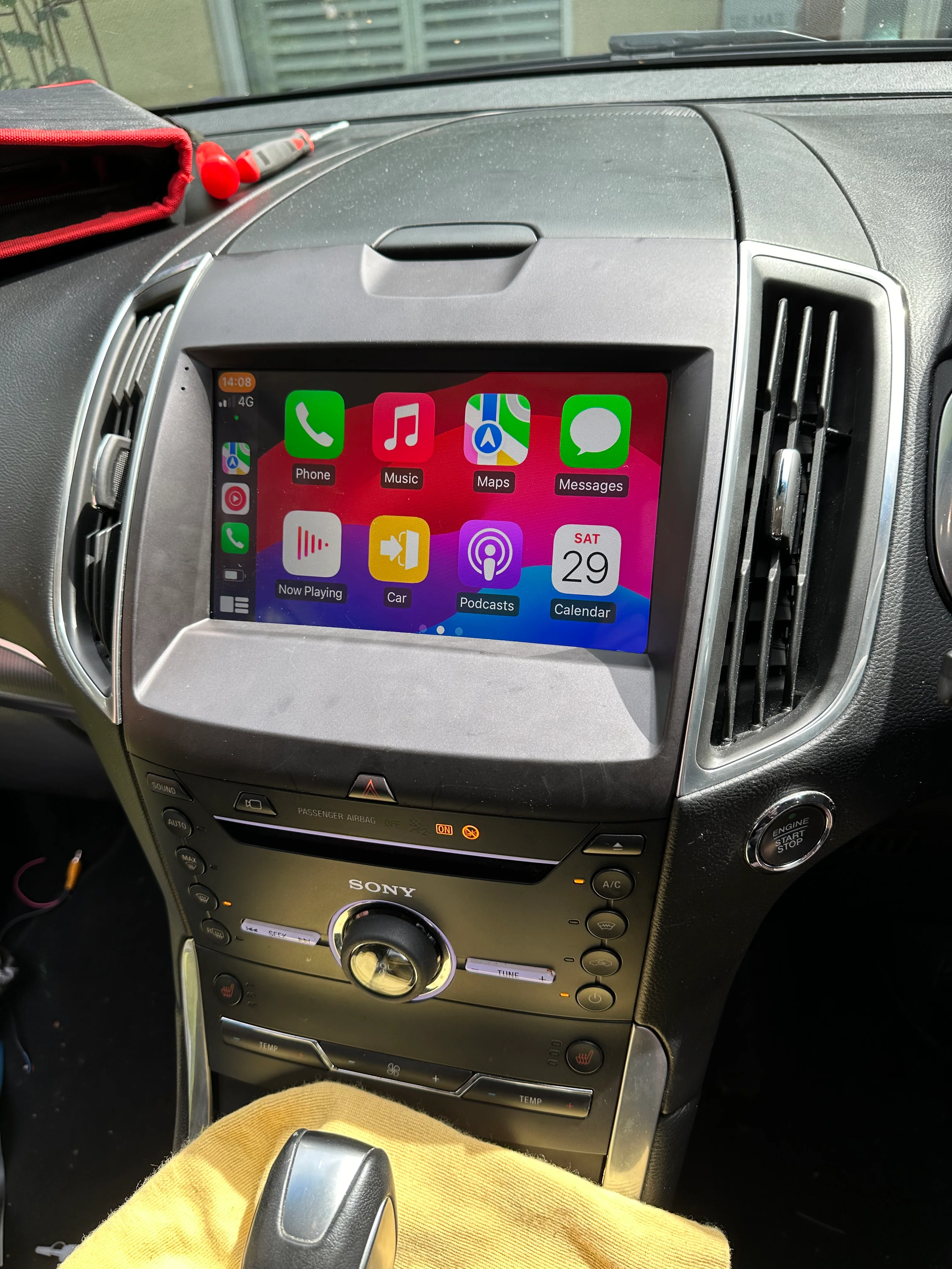 Ford Edge/S-Max 2015-2019 Wireless Apple CarPlay Upgrade Kit