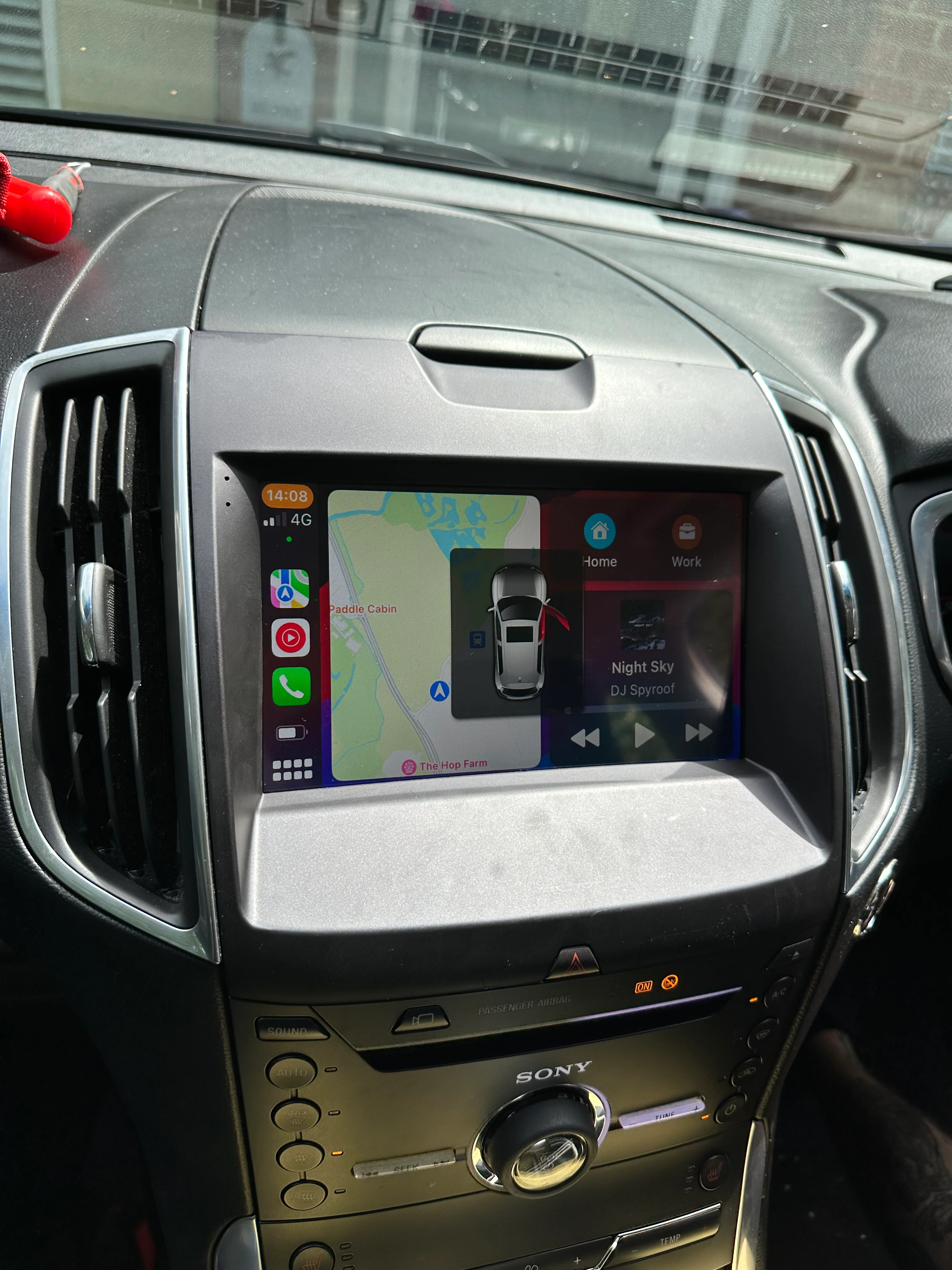 Ford Edge/S-Max 2015-2019 Wireless Apple CarPlay Upgrade Kit - Image 2