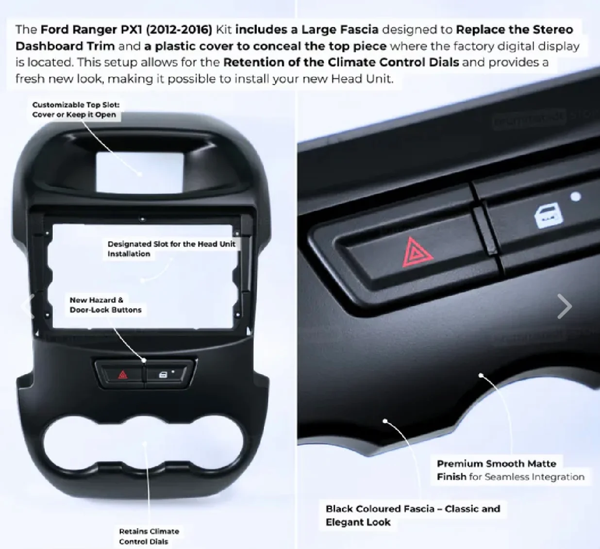Ford Ranger 2012-2015 Wireless Apple CarPlay Upgrade Kit - Image 3