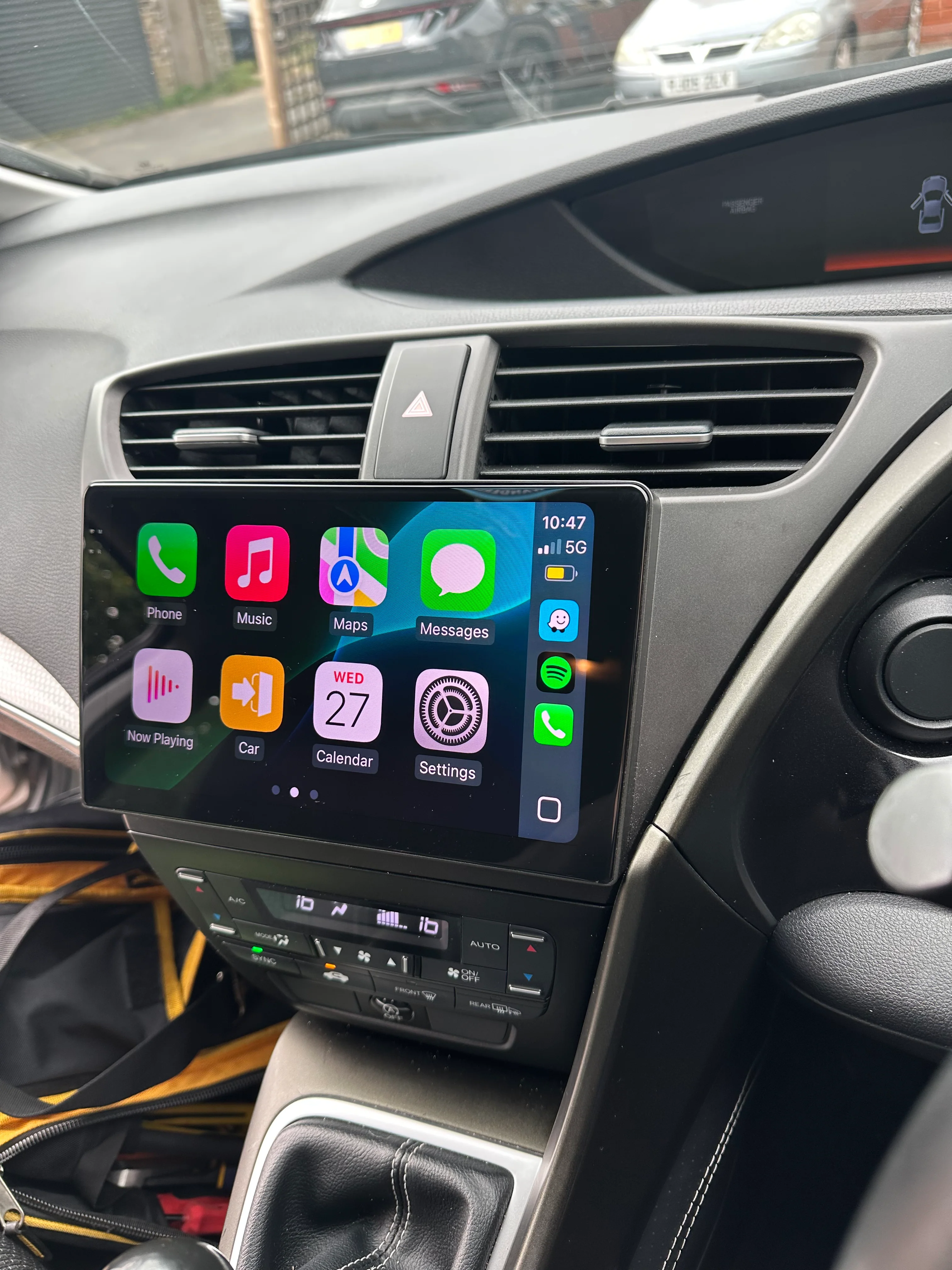 Honda Civic Hatchback 2012-2015 Wireless Apple CarPlay Upgrade Kit - Image 2