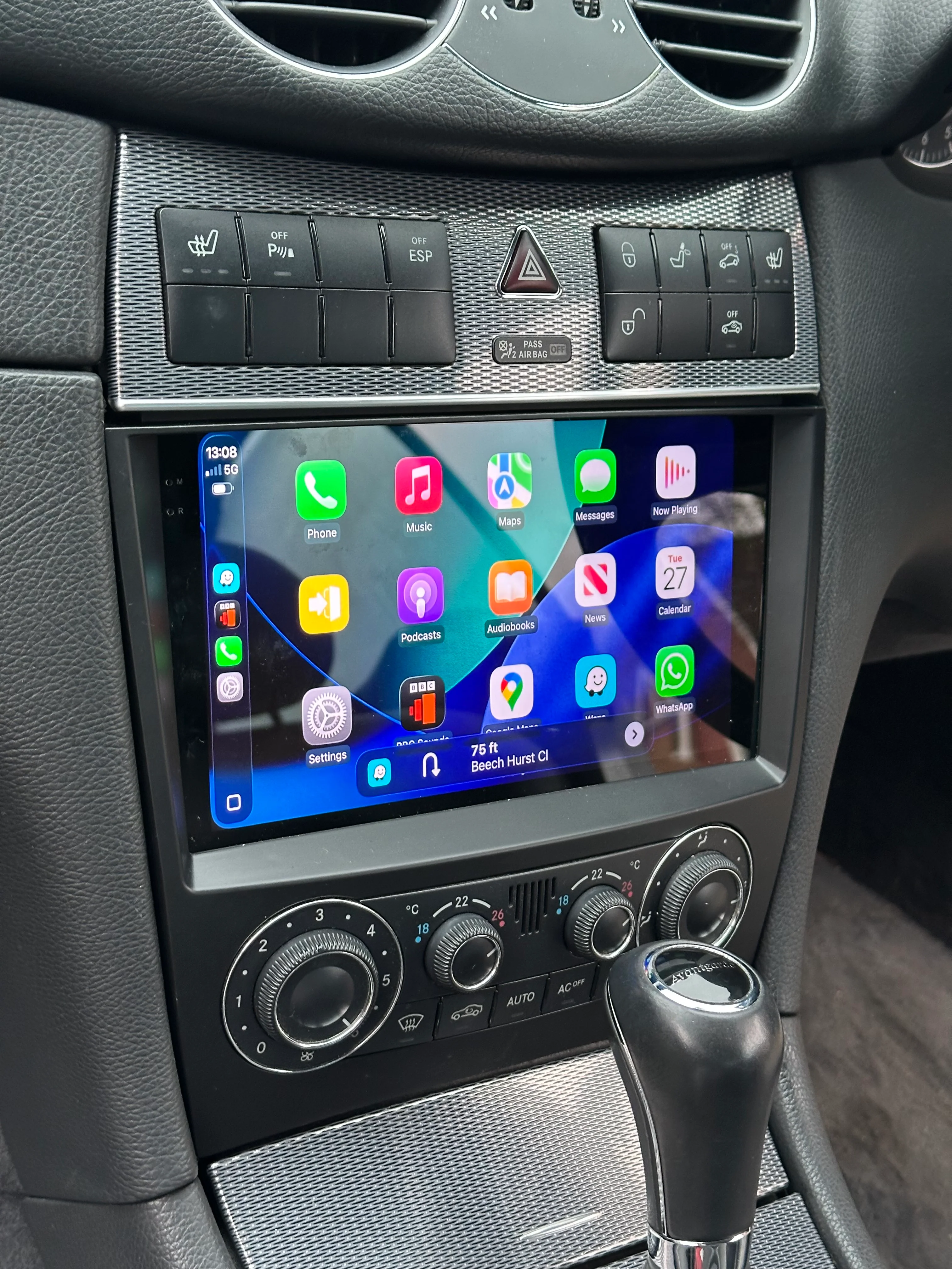 Mercedes CLK 2002-2010 Wireless Apple CarPlay Upgrade Kit - Image 3