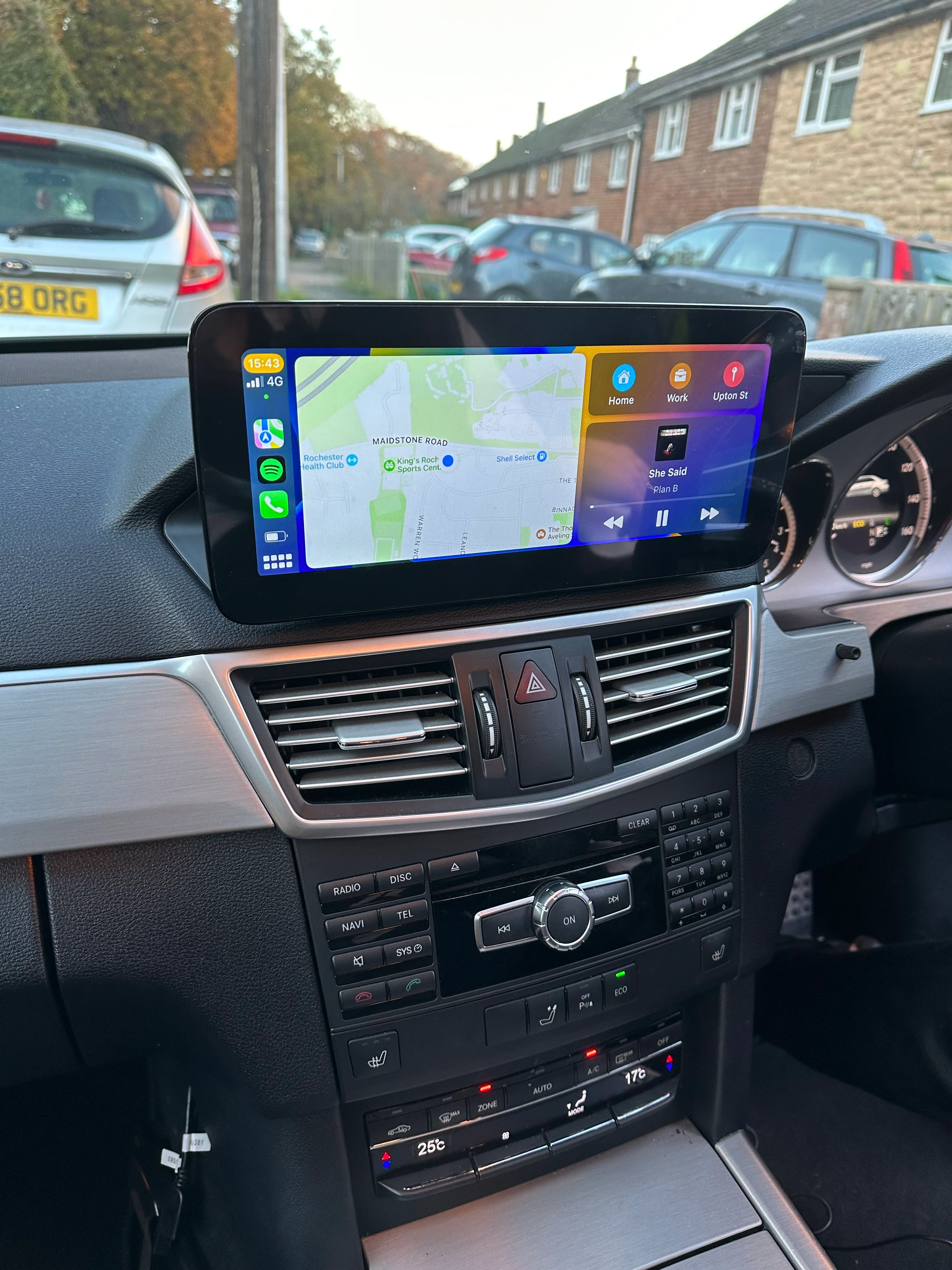Mercedes E Class 2009-2017 W212/W207/C207 Wireless Apple CarPlay Touchscreen Kit - Image 6