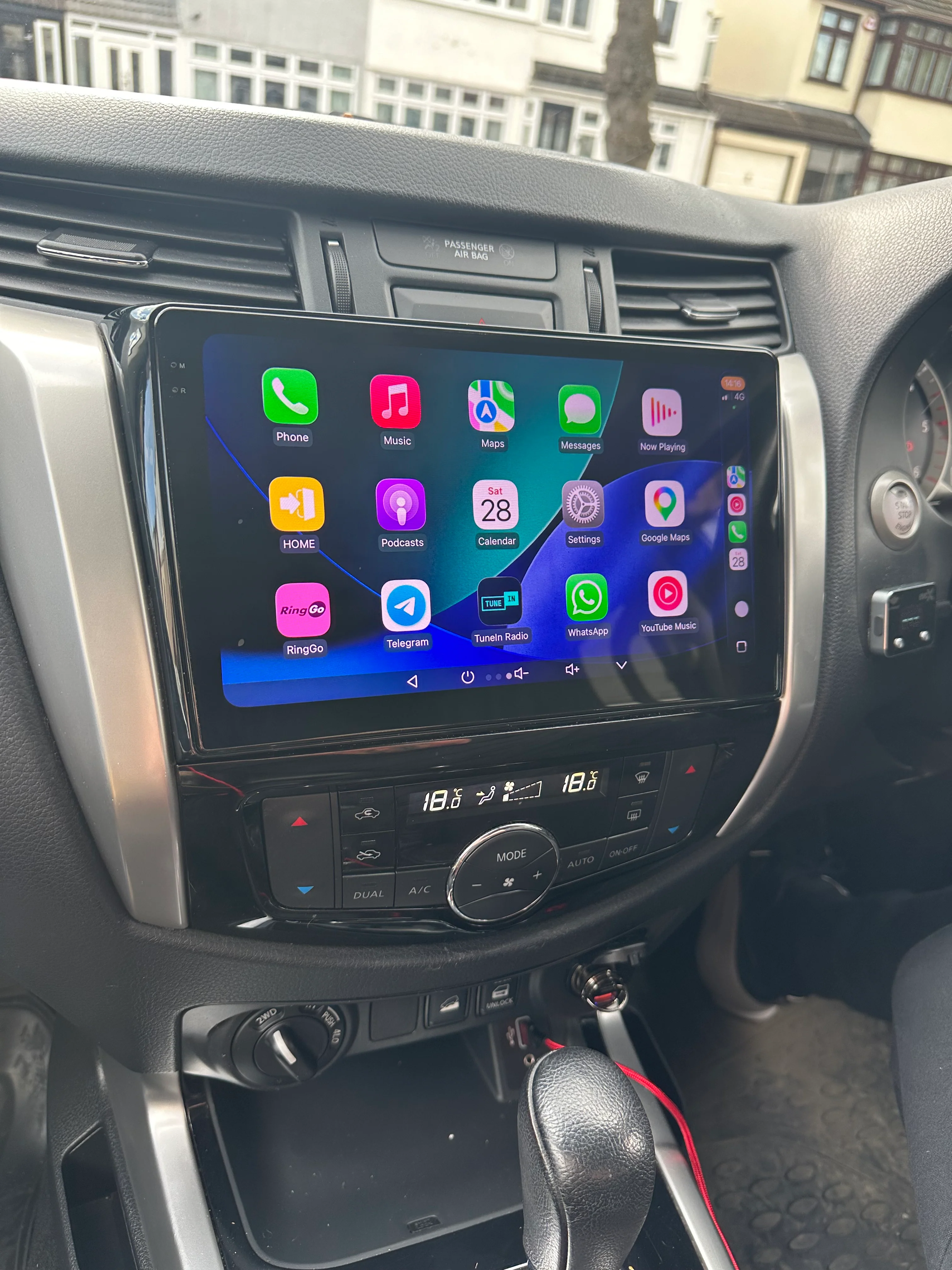 Nissan Navara 2015-2023 Wireless Apple CarPlay Upgrade Kit - Image 3