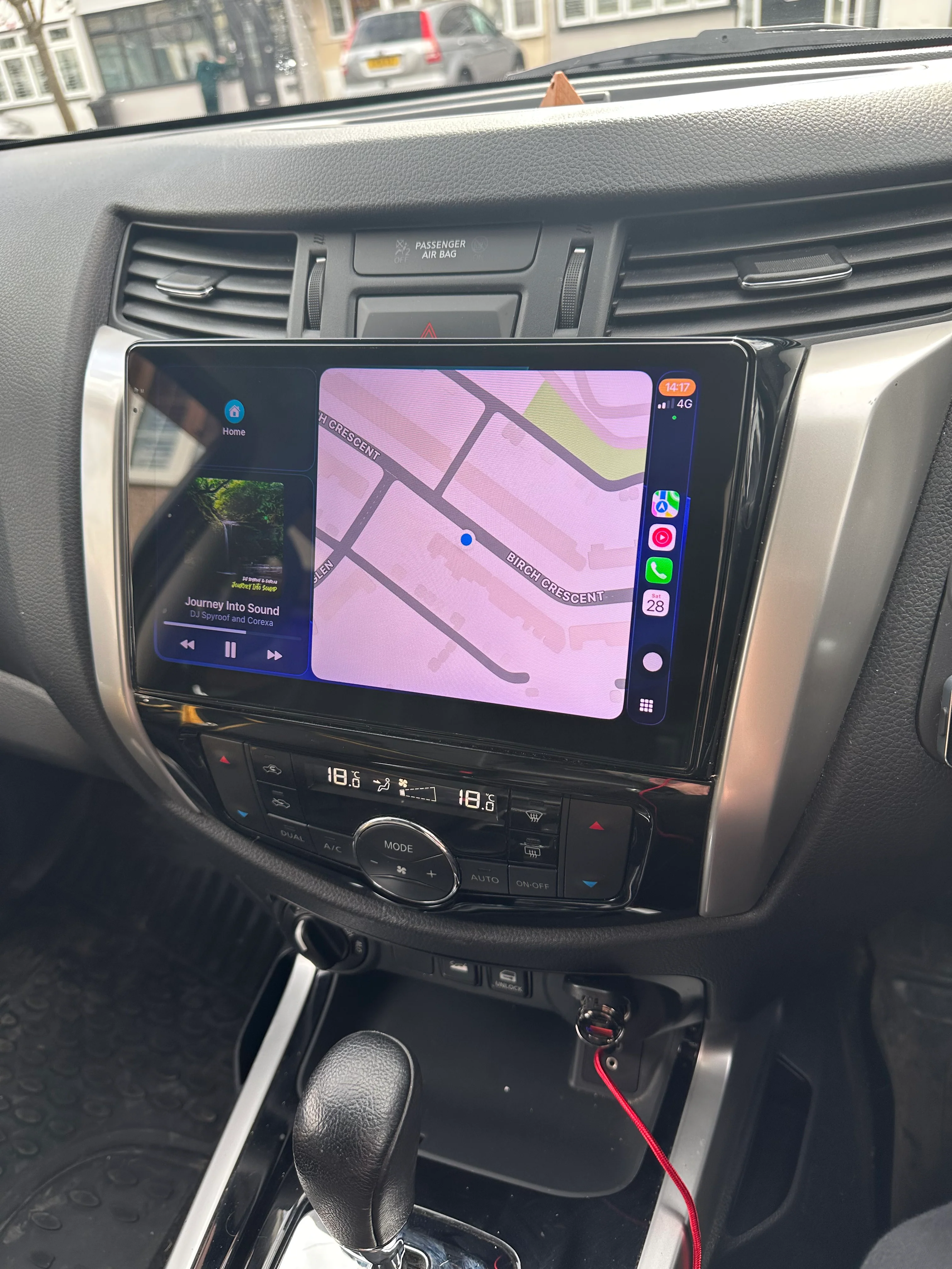 Nissan Navara 2015-2023 Wireless Apple CarPlay Upgrade Kit - Image 5