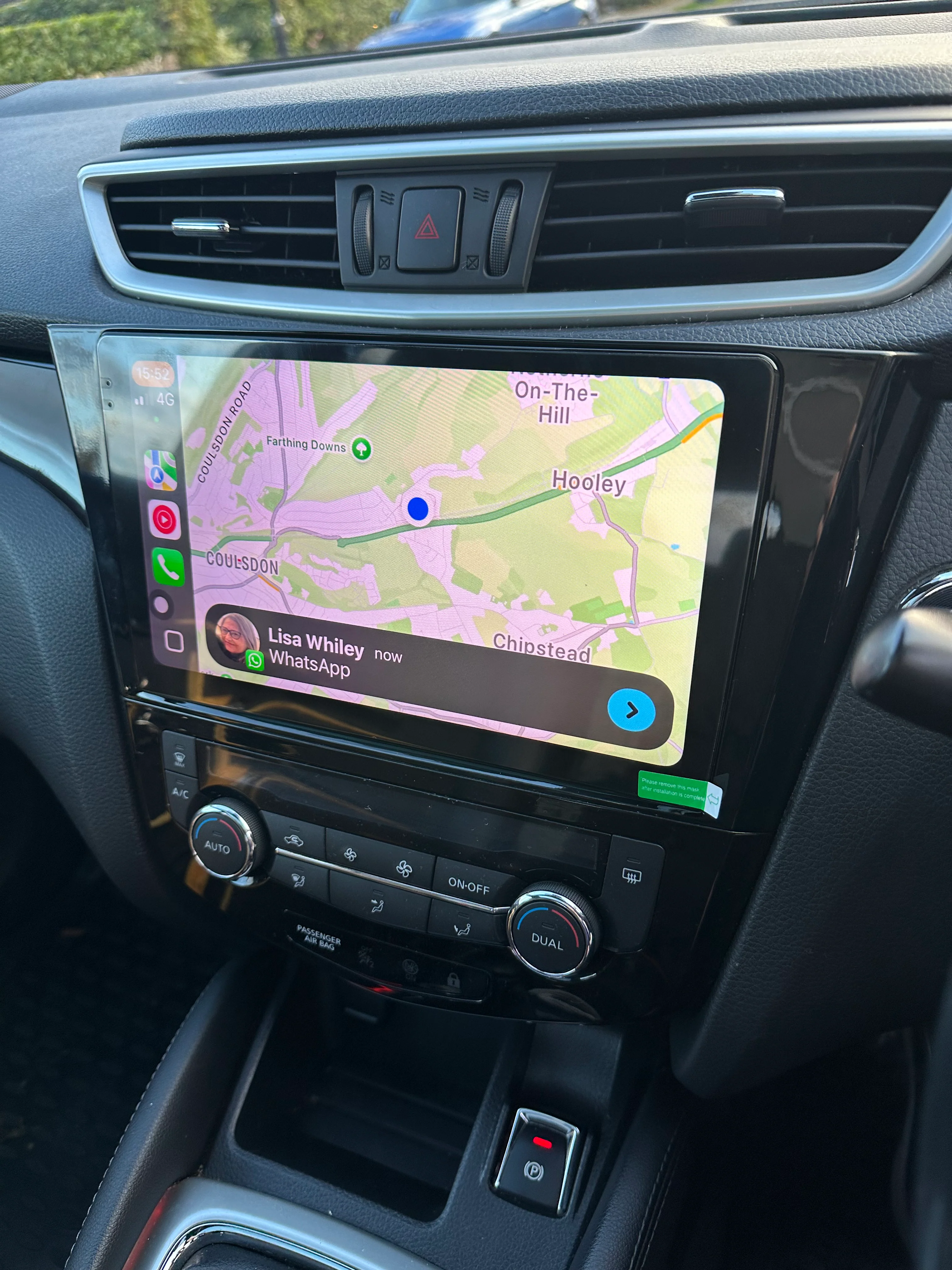 Nissan Qashqai 2014-2021 Wireless Apple CarPlay Upgrade Kit - Image 5