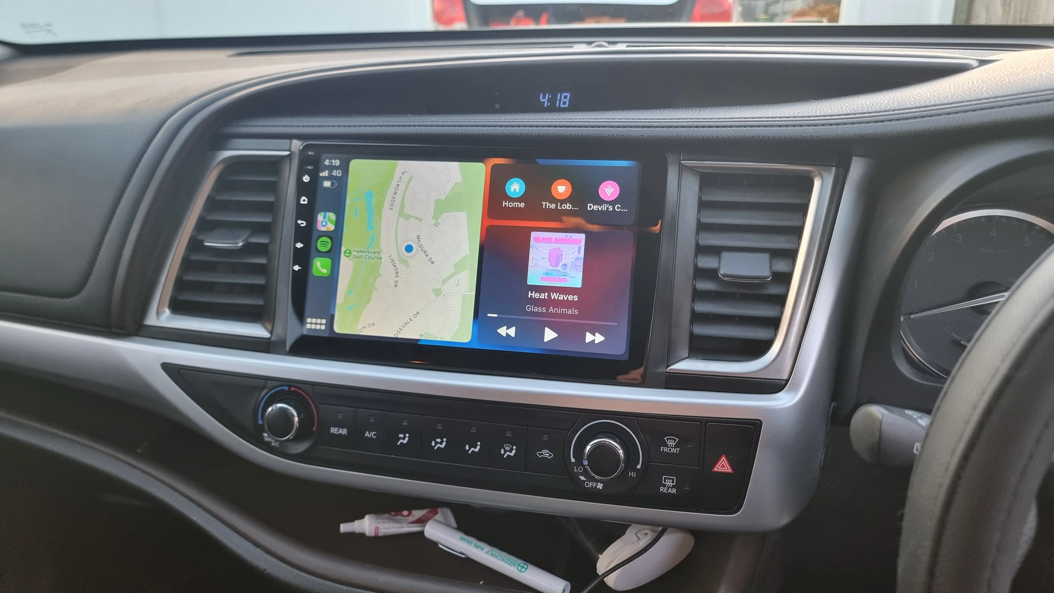 Toyota Highlander/Kluger 2014-2019 Wireless Apple CarPlay Upgrade Kit - Image 2