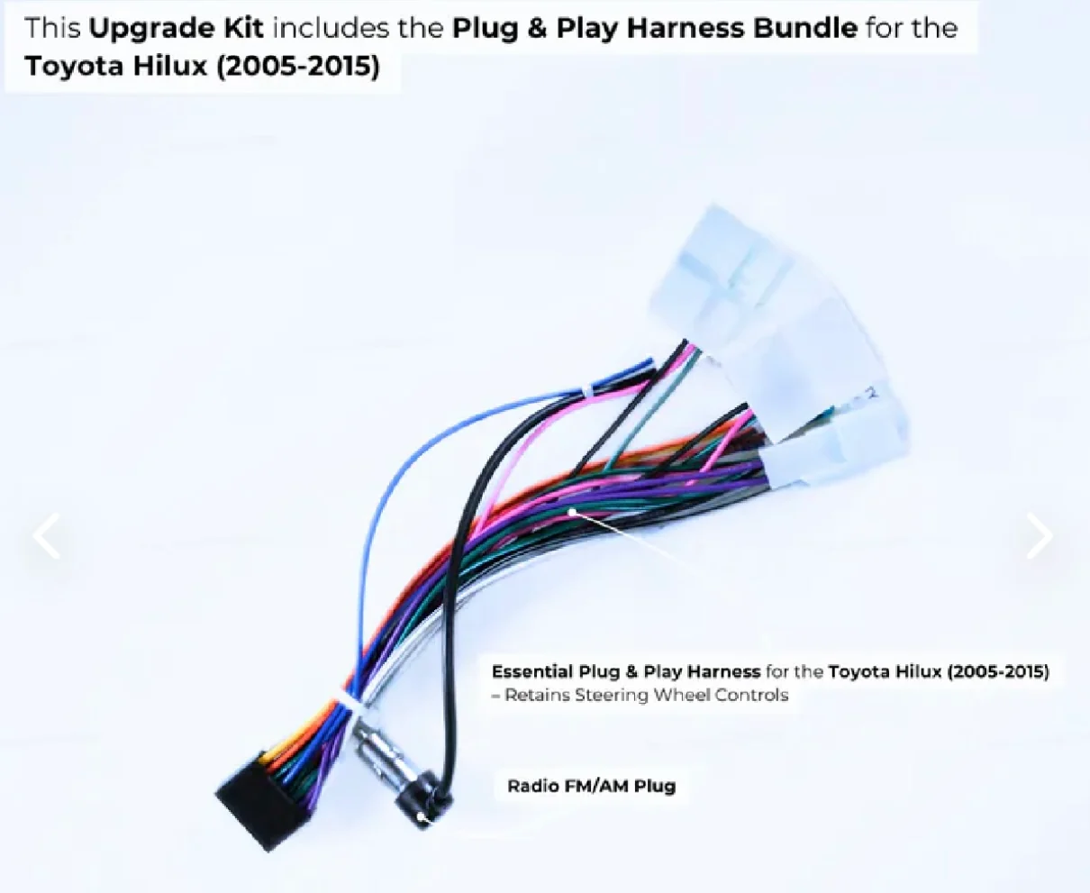 Toyota Hilux 2005-2014 Wireless Apple CarPlay Upgrade Kit - Image 4