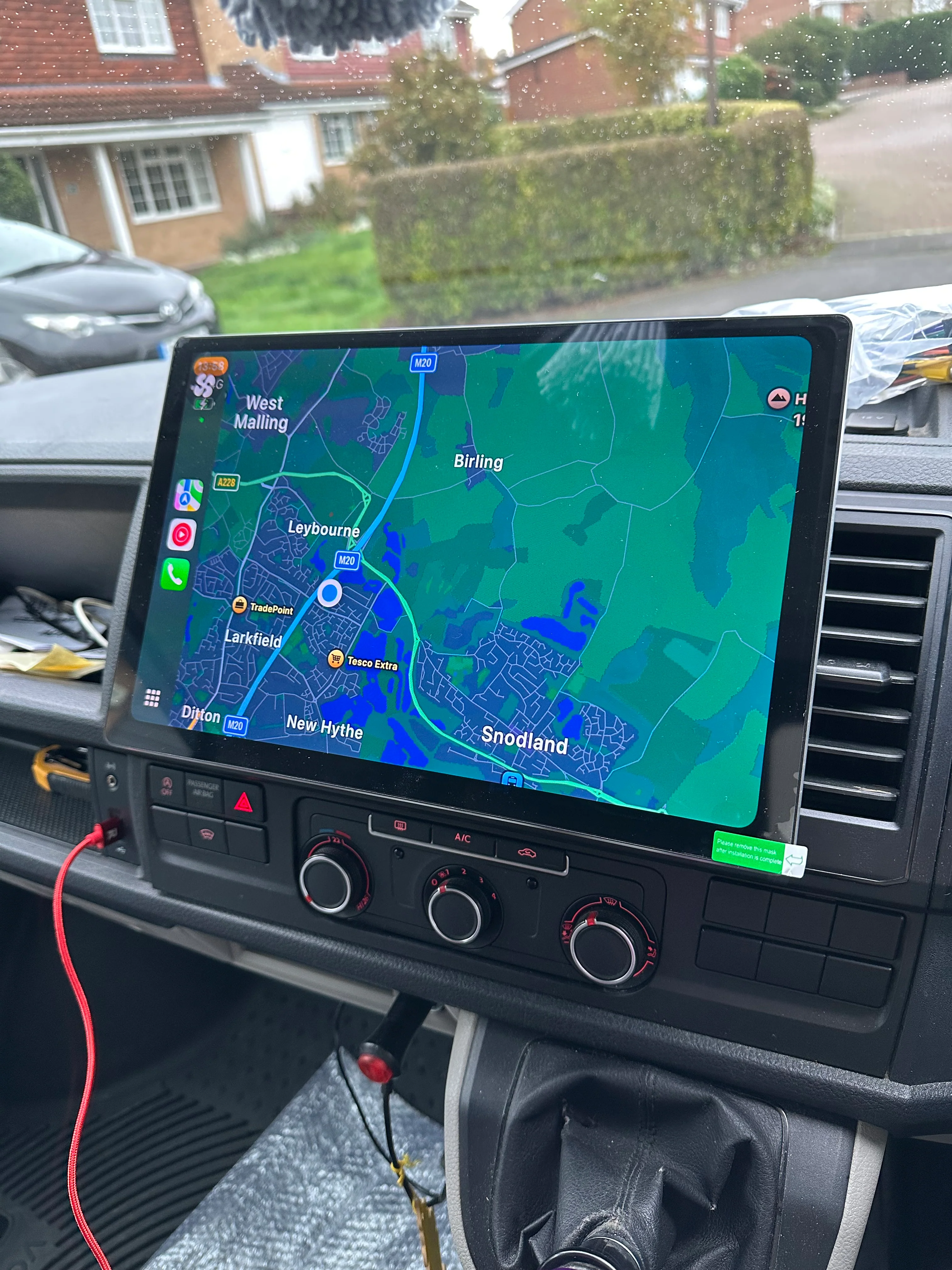 VW Transporter T5.1/T6 2010-2020 Wireless Apple CarPlay Upgrade Kit - Image 4
