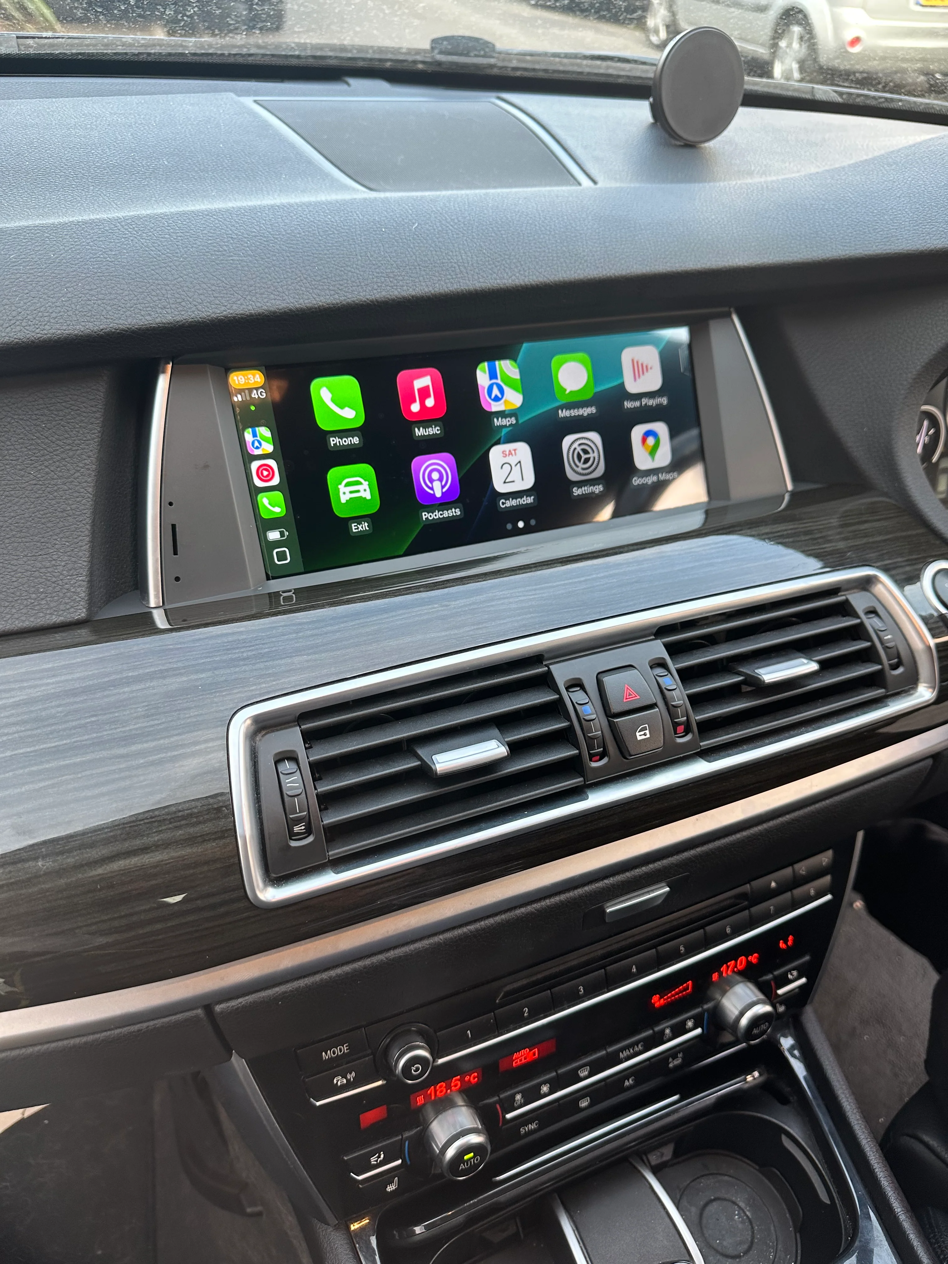 BMW 5 Series 2011-2017 F10/F11 Wireless Apple CarPlay Touchscreen - Image 4